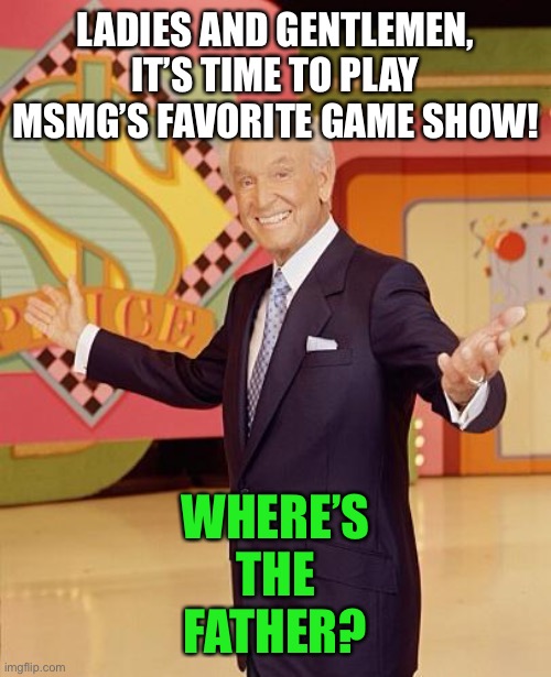 Game show  | LADIES AND GENTLEMEN, IT’S TIME TO PLAY MSMG’S FAVORITE GAME SHOW! WHERE’S
THE
FATHER? | image tagged in game show | made w/ Imgflip meme maker