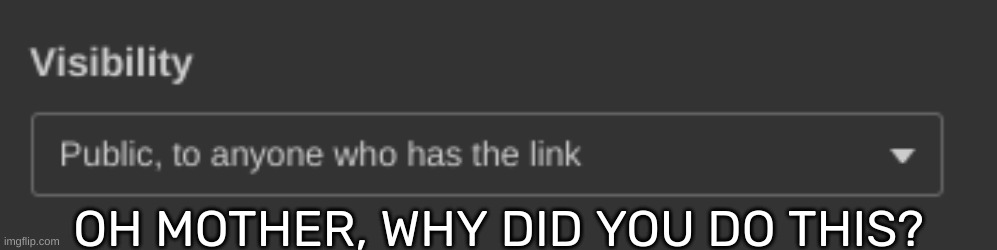 OH MOTHER, WHY DID YOU DO THIS? | made w/ Imgflip meme maker