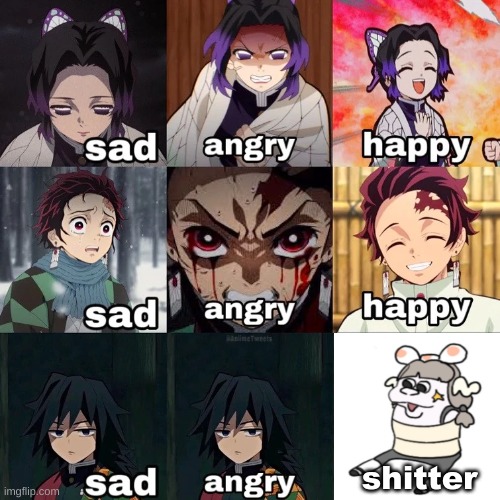 Remade an unfunny anime meme to be just as mid imgflip