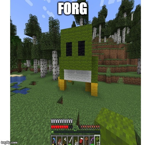 FORG | image tagged in frogs | made w/ Imgflip meme maker