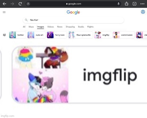 there is soo much flerfurr art on imgflip | made w/ Imgflip meme maker