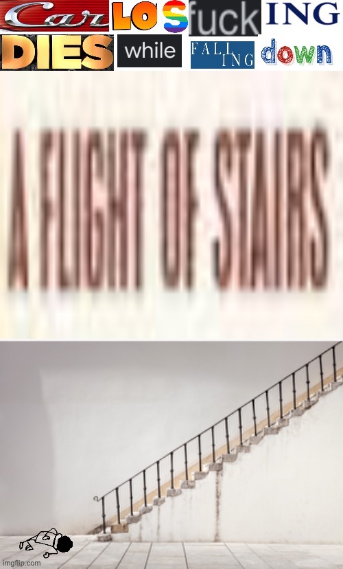 Carlos dies | image tagged in carlos dies | made w/ Imgflip meme maker