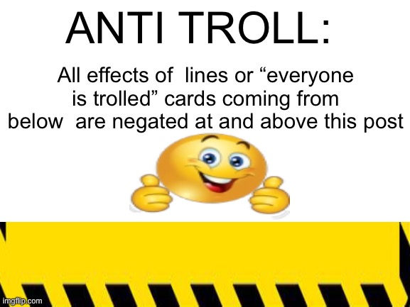 Anti-troll 2 Blank Meme Template