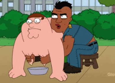 Peter Griffin being milked Blank Meme Template