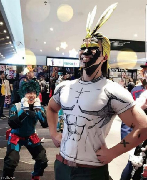 Not me, just wanted to show you some cool cosplay | made w/ Imgflip meme maker