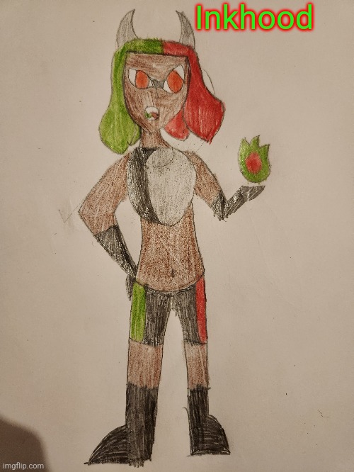 Inkhood is a fusion between Inkmatas and Switch hood. Inkhood is as strong as Cracked egg | Inkhood | made w/ Imgflip meme maker