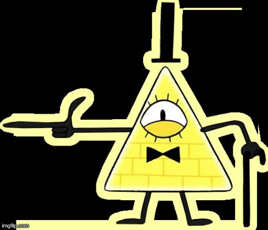 Laughing and Pointing Bill Cipher | image tagged in laughing and pointing bill cipher | made w/ Imgflip meme maker