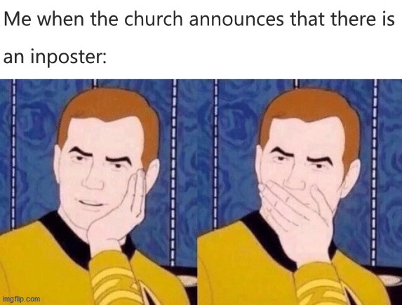 church Blank Meme Template