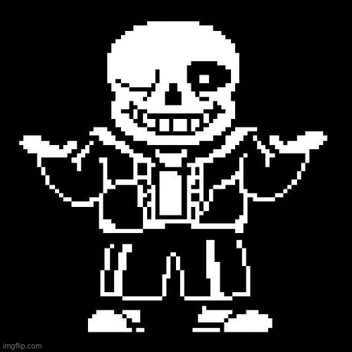 New challenge: try to make sketchy as sans, and afweer a while I’ll pick a winner! | image tagged in sans undertale | made w/ Imgflip meme maker