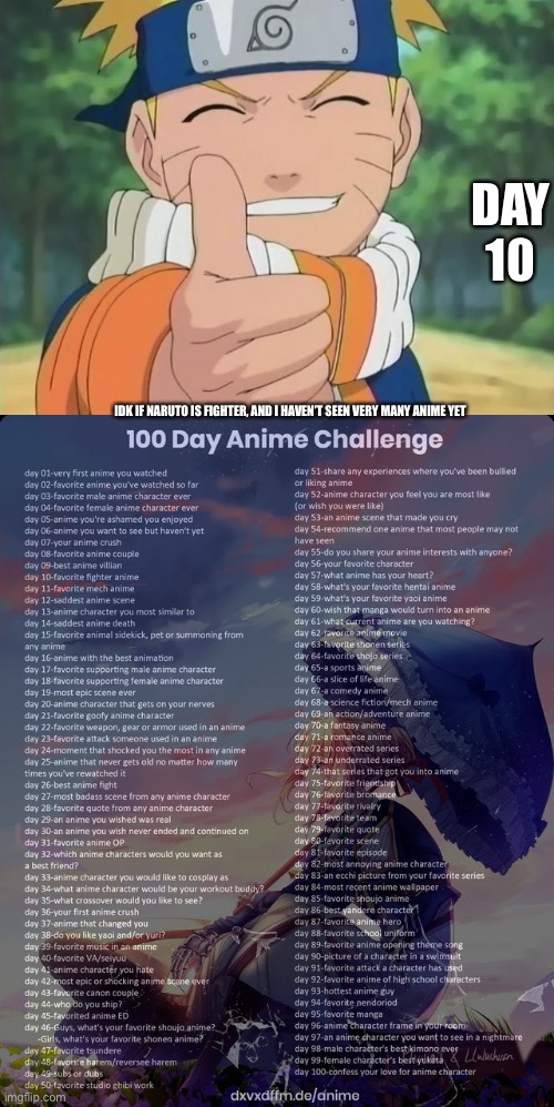 Image tagged in naruto thumbs up,100 day anime challenge - Imgflip