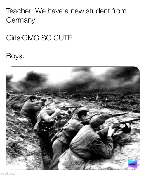 This is American public schools without Germans anyway. | image tagged in memes,dark humor,edgy,germany,ww2 | made w/ Imgflip meme maker