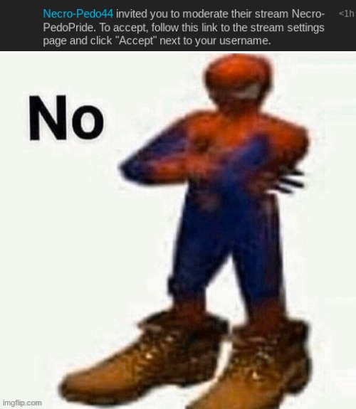 No | made w/ Imgflip meme maker