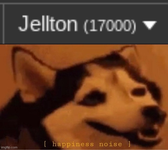Thank you all so much ;) | image tagged in happines noise,thank you | made w/ Imgflip meme maker