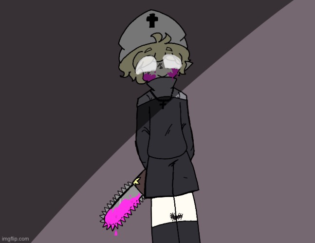 I don’t have the slightest idea why I drew this but here ya go ;-; | made w/ Imgflip meme maker