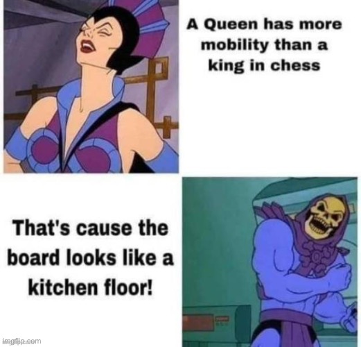 ;) | image tagged in memes,kitchen,queen | made w/ Imgflip meme maker