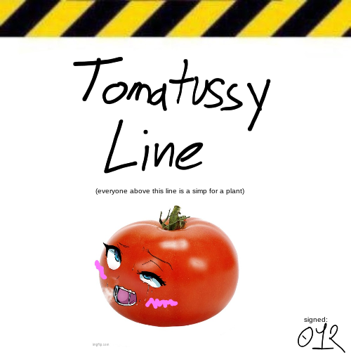 tomatussy line Blank Meme Template