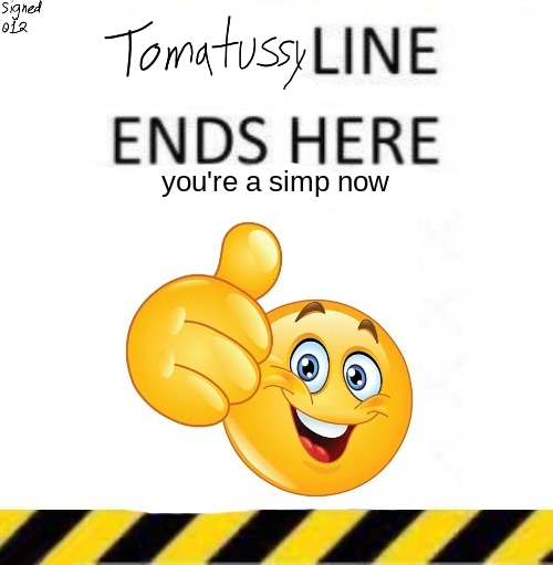 tomatussy line Blank Meme Template