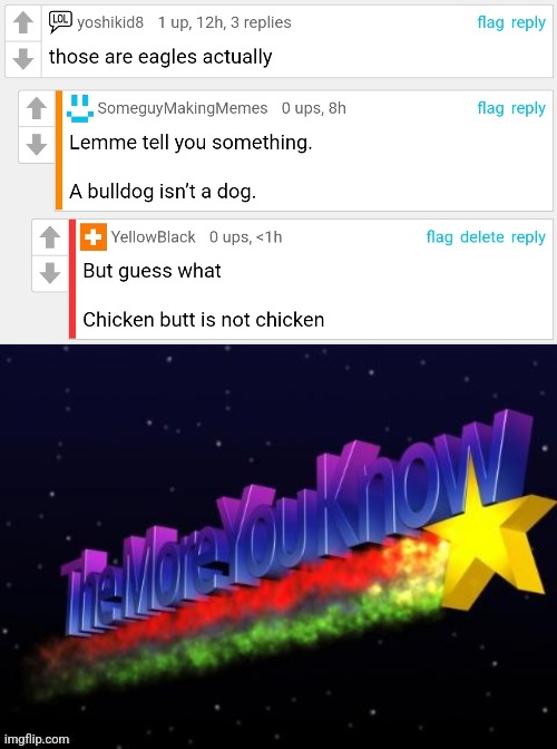 image tagged in the more you know | made w/ Imgflip meme maker