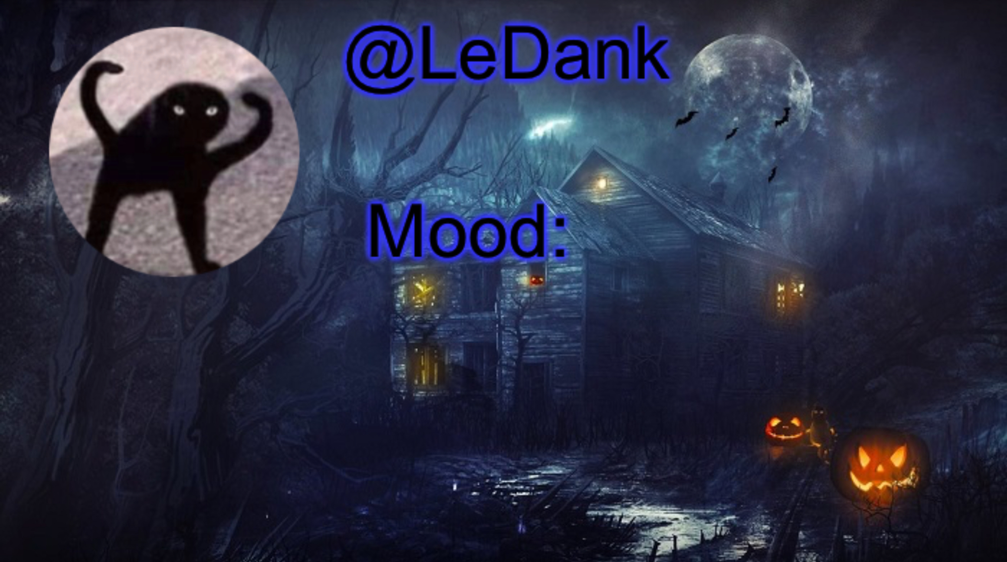 LeDank spooky temp Blank Meme Template