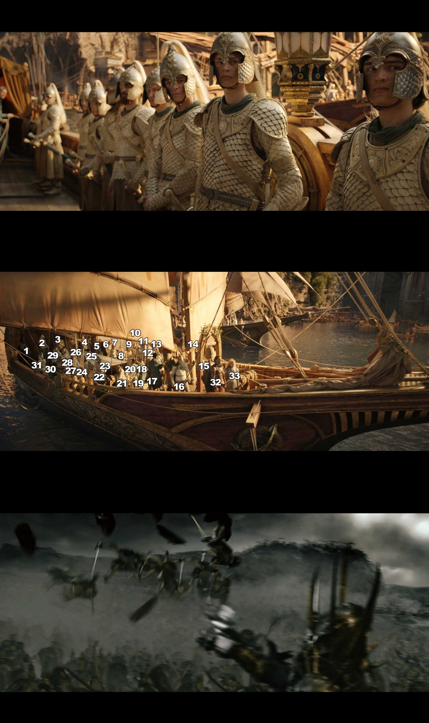 Númenor, Ship, Sauron Blank Meme Template