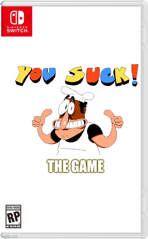 lol | THE GAME | image tagged in nintendo switch cartridge case | made w/ Imgflip meme maker