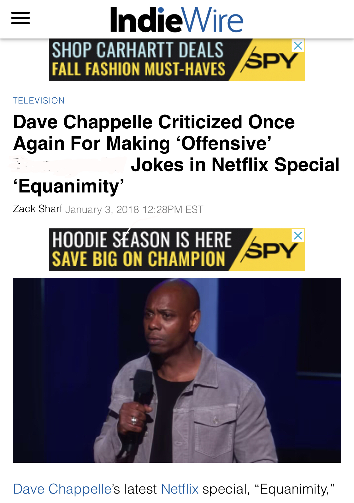 High Quality Dave Chapelle Blank Meme Template