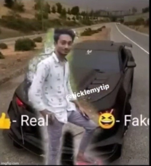 Real  | made w/ Imgflip meme maker