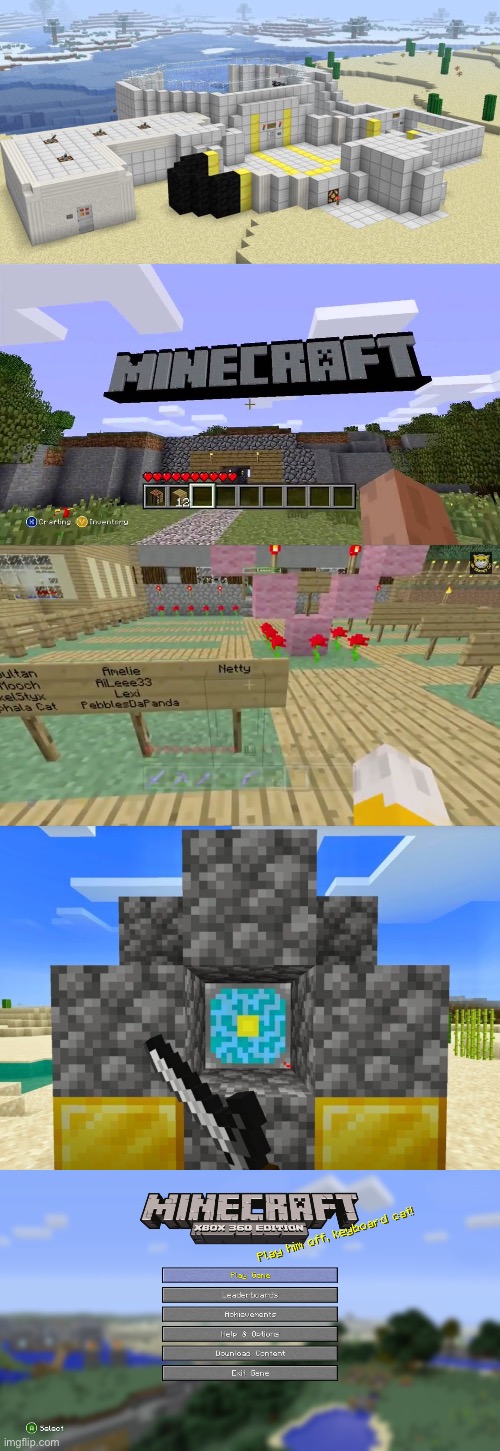 The nostalgia is real… | image tagged in memes,nostalgia,minecraft | made w/ Imgflip meme maker