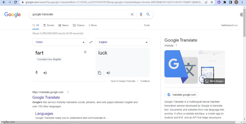 I was just messing around with google translate and found this | image tagged in google translate,translation,google translate sings,google | made w/ Imgflip meme maker