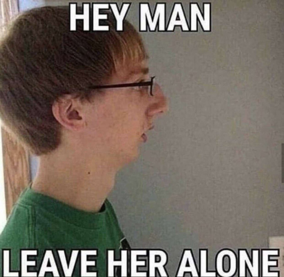 High Quality hey man leave her alone Blank Meme Template