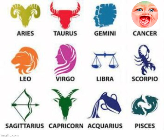 Zodiac Signs Imgflip