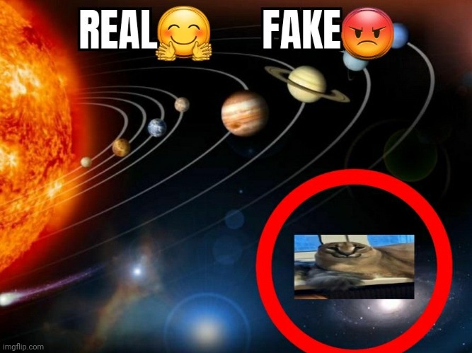 BIG FLOPPA SPOTTED IN SOLAR SYSTEM!!! | made w/ Imgflip meme maker
