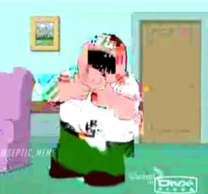High Quality Peter Griffin Choking Blank Meme Template