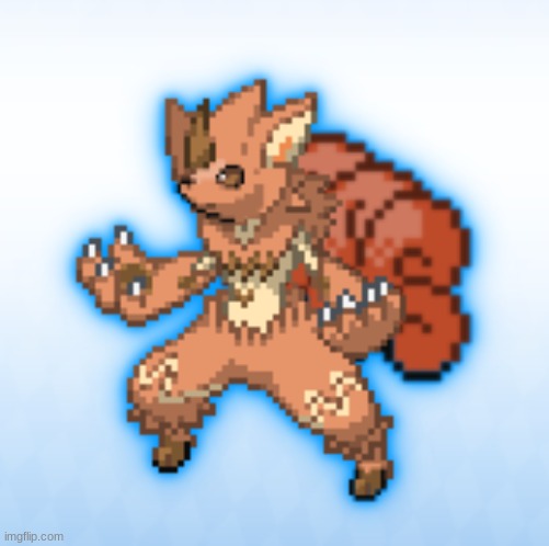 merged vulpix and zeraora and got this | image tagged in pokemon | made w/ Imgflip meme maker