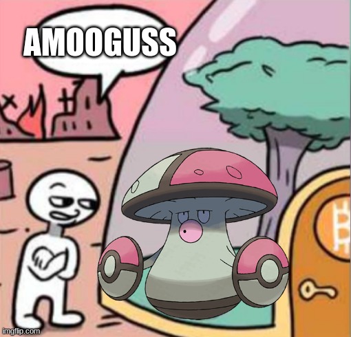 when a pokemon is sus | AMOOGUSS | image tagged in among us,pokemon | made w/ Imgflip meme maker