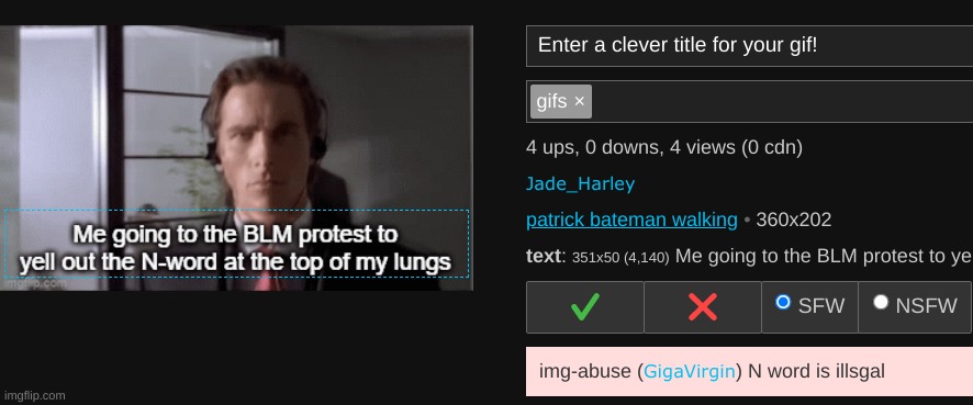 @GigaVirgin Wrong | made w/ Imgflip meme maker