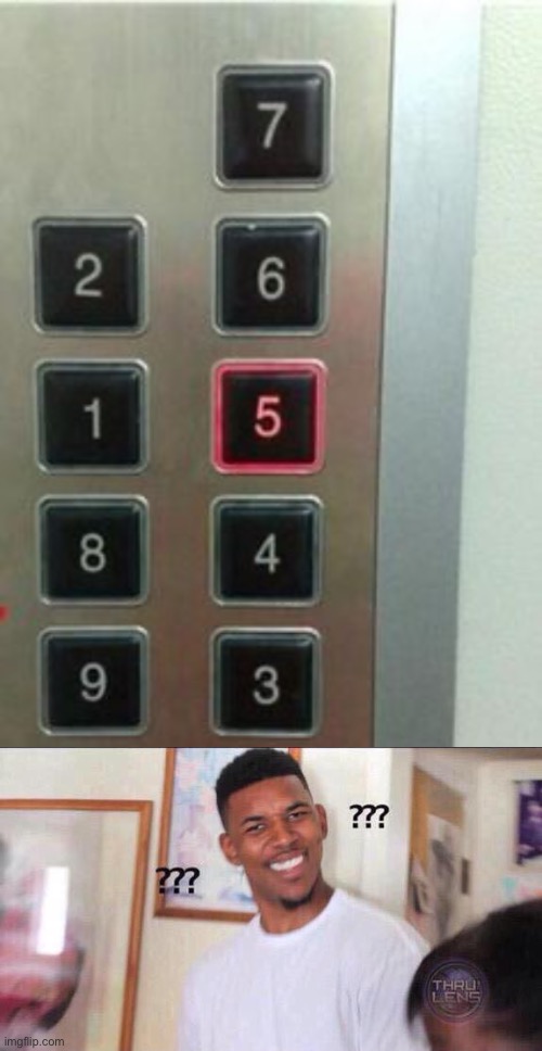 What am i supposed to use this Elevator Panel | image tagged in black guy confused,memes,elevator,design,design fails,funny | made w/ Imgflip meme maker