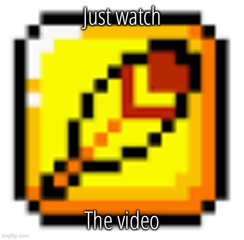 L A R G L E A V B L O C | Just watch; The video | image tagged in golden leaf | made w/ Imgflip meme maker