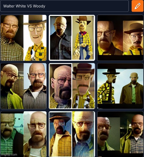 Hmm | image tagged in walter white,woody | made w/ Imgflip meme maker