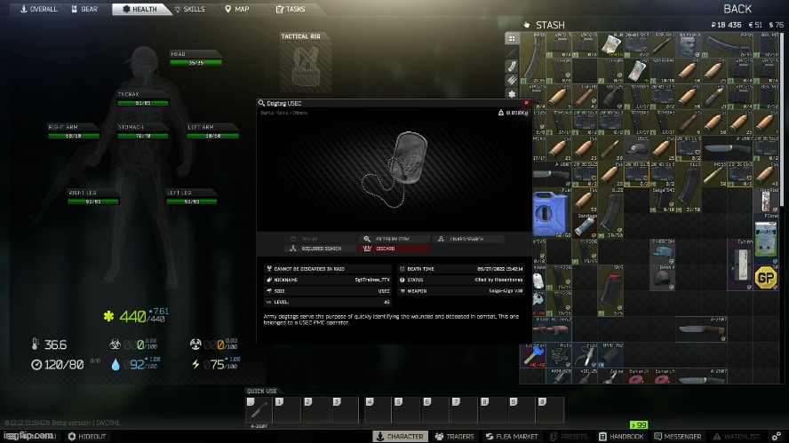 tf was that 46 level mf doing with only a pistol | made w/ Imgflip meme maker