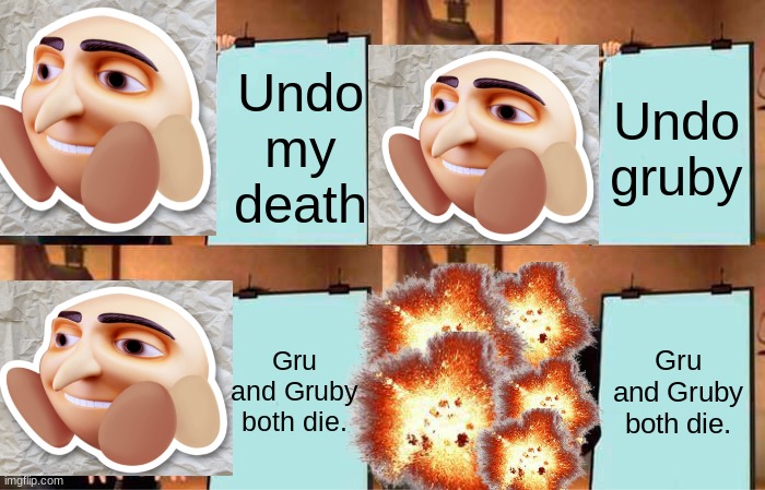 Extended gru's plan Meme Generator