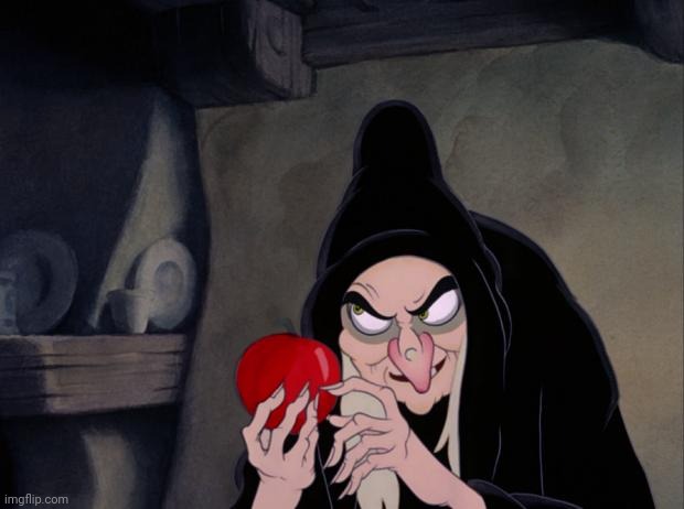 Snow White Evil Witch | image tagged in snow white evil witch | made w/ Imgflip meme maker