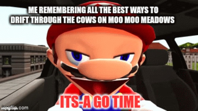 It's a go time | image tagged in mario,kart,it's a go time,funny | made w/ Imgflip meme maker