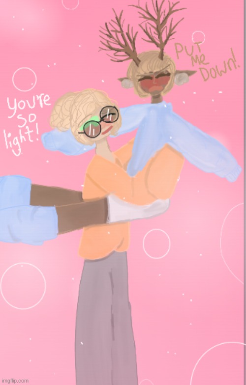 awee Benny and Flynn | image tagged in hehehe,aww,gay,drawing | made w/ Imgflip meme maker