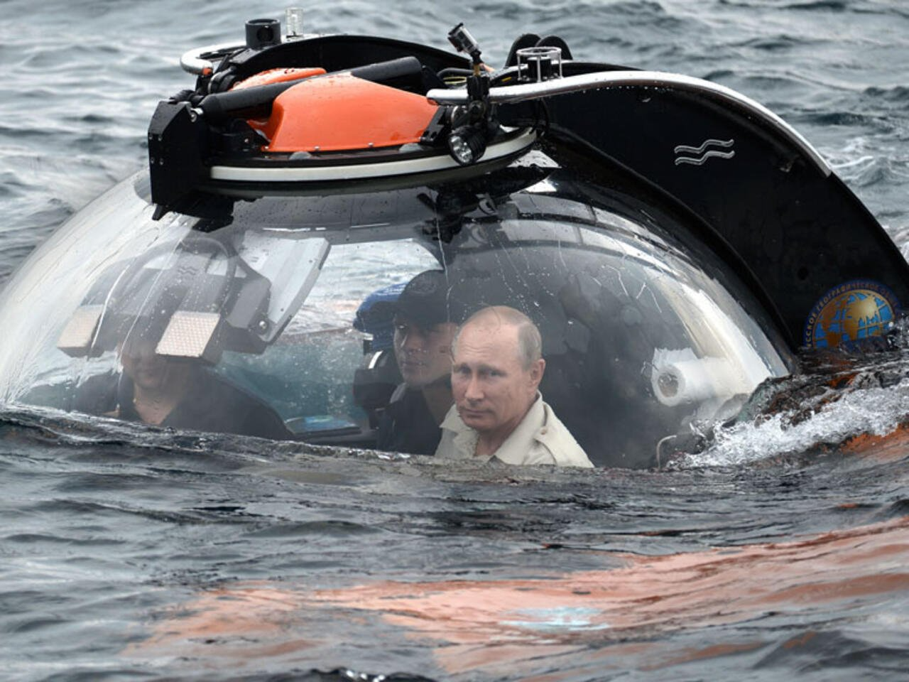 Putin submarine Blank Meme Template