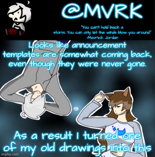 EA sports. Its in your mom | Looks like announcement templates are somewhat coming back, even though they were never gone. As a result I turned one of my old drawings into this | image tagged in mvrk announcement template | made w/ Imgflip meme maker