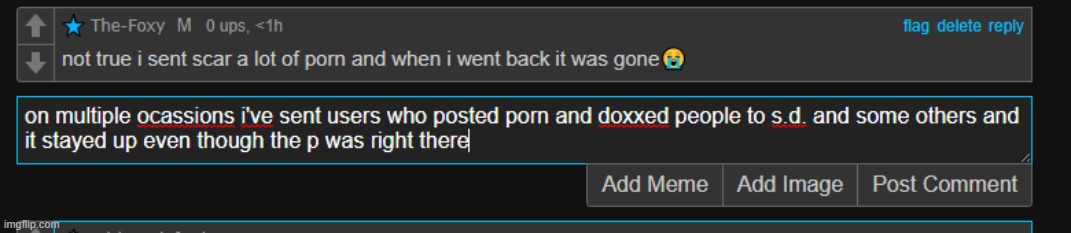 i hate comment bans | made w/ Imgflip meme maker