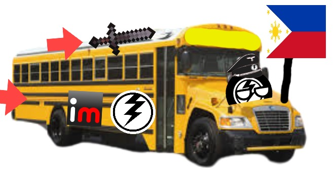 High Quality the amt bus Blank Meme Template