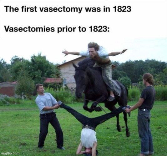 Vasectomy | image tagged in memes | made w/ Imgflip meme maker