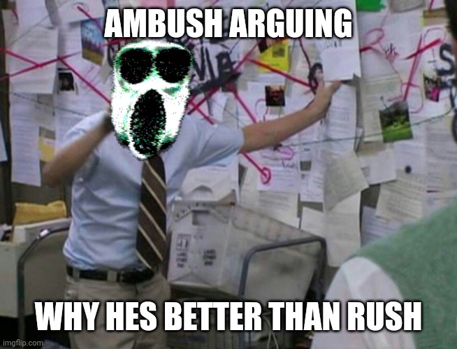 Doors | AMBUSH ARGUING; WHY HES BETTER THAN RUSH | image tagged in roblox doors ambush explaining,roblox,doors | made w/ Imgflip meme maker